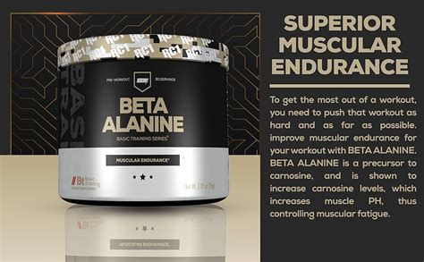 pre workout beta alanine|The Role of Beta.